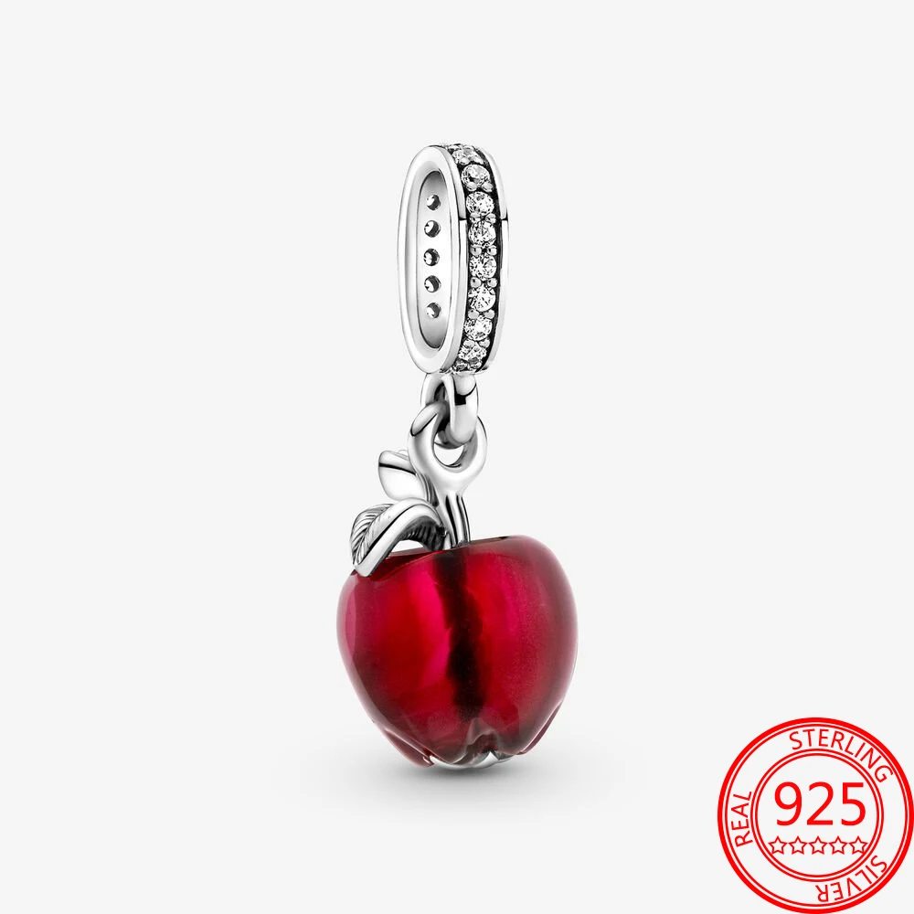 

Подвеска из серебра 100% пробы с фианитом для браслетов Pandora