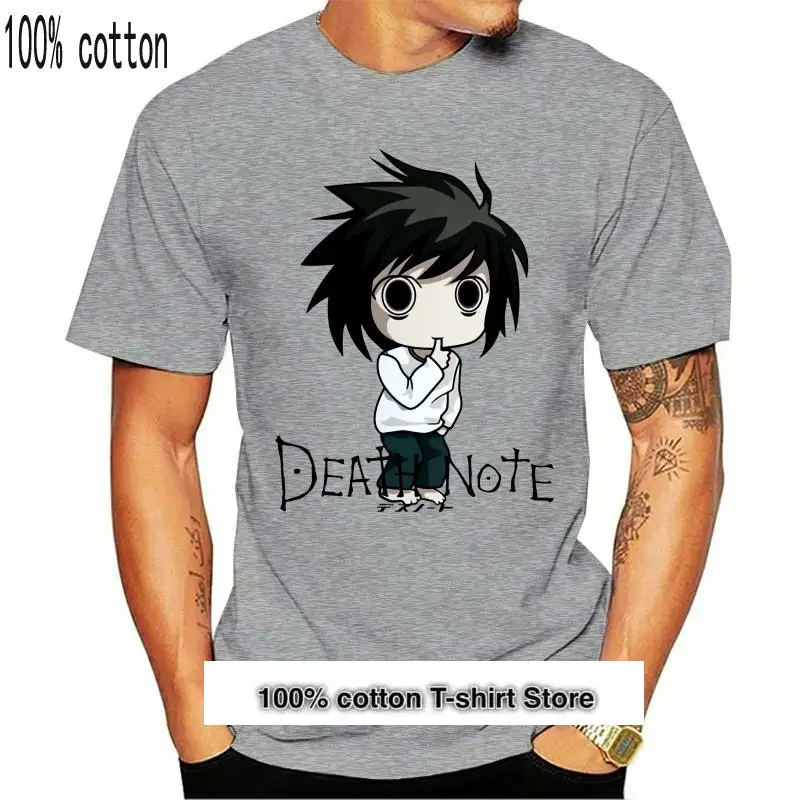 

Ryuk-Camiseta de манга corta para hombre, camisa de death note, ryuuku (10)