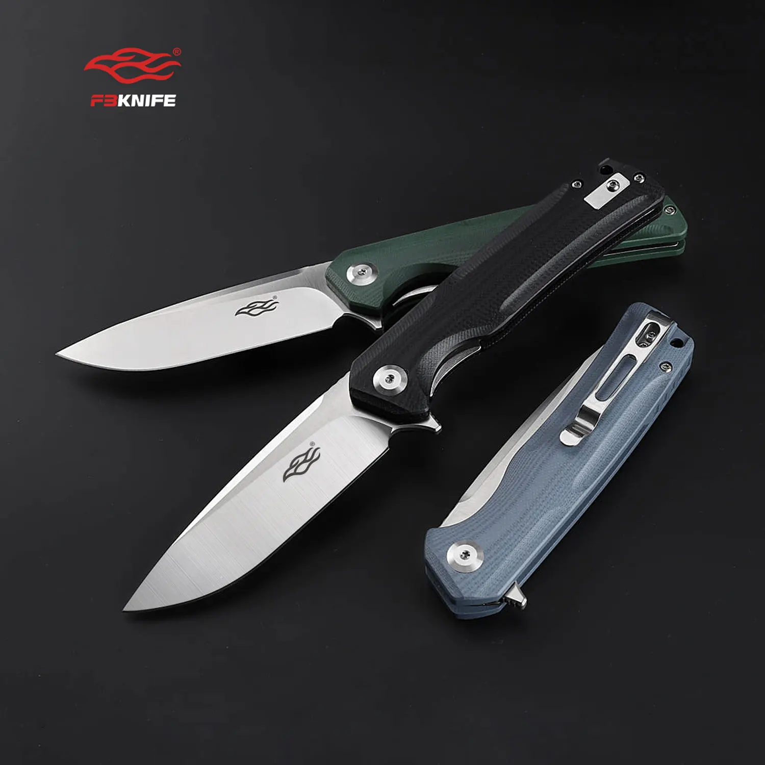 Складной нож Firebird Ganzo FB тактический клинок FH91 60HRC лезвие из стали D2 рукоятка G10 для
