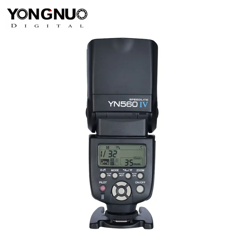 YONGNUO YN560 IV yn560iv YN 560IV Speedlite для Canon Nikon Pentax SLR DSLR камеры 2 4G Беспроводная Master Group Вспышка