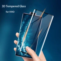 for vivo nex 3 3s x51 5g 3d full cover tempered glass screen protector for vivo nex3 nex3s 4g 5g 9h safety clear protective film