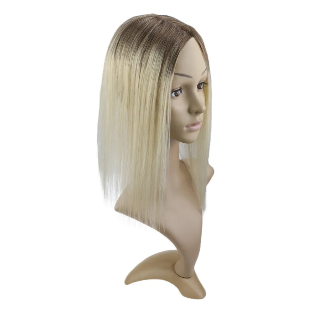3 8 613 Полный блеск 20-40g фабричного производства Remy фигурки жениха и невесты;#4/27/4 12*6 см корона для Для женщин подойдет как для повседневной носки, так топперы с Clop накладки из искусственных волос для выпадения волос - Парик Цвет: 3 8 613