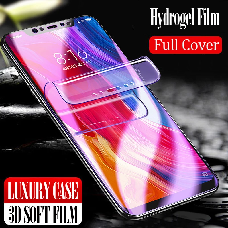 9D Гидрогелевая пленка для Huawei Mate 20 P30 P20 Pro Премиум Защитная экрана P40 Honor Lite 10 9X 8X