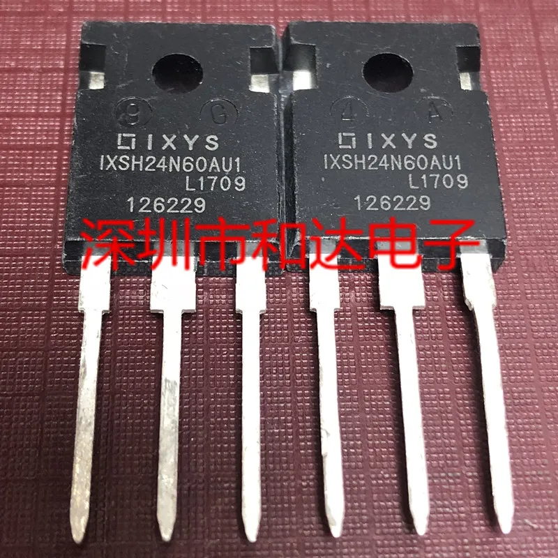 5 шт. новинка IXSH24N60AU1 TO-247 IGBT 600V 48A |