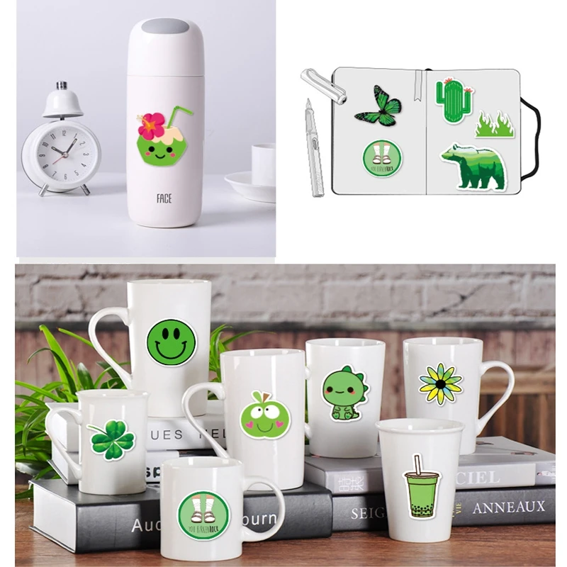 

50PCS INS Style Vsco Fresh Stickers Water Bottle Skateboard Guitar Laptop Waterproof Aesthetic Graffiti Decal Sticker Kids Toys