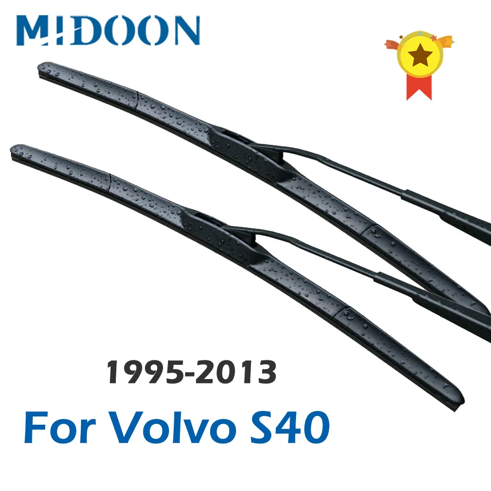 Щетки стеклоочистителя MIDOON для Volvo S40 подходят боковых штифтов/крючковых