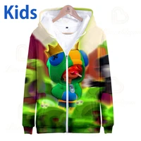 cute baby game crow zipper hoodies kids sweatshirts autumn star boys clothes pullover high quality streetwear hoodie