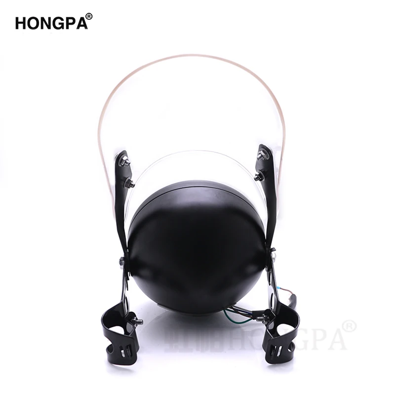 Universal Retro Motorcycle Vintage Cafe Racer headlight Fairing Windshield Bracket Mount headlamp Windscreen for Harley Bobber |