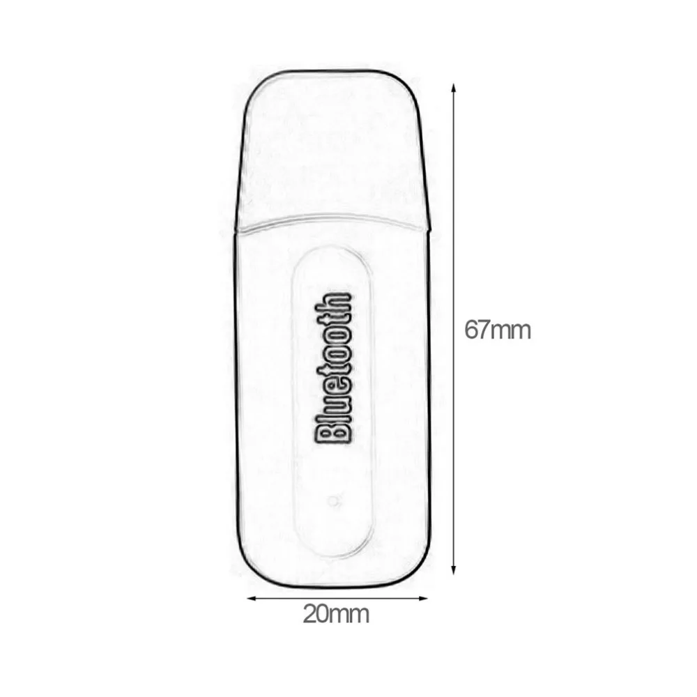 

USB Car Bluetooth Adapter 3.5mm Jack Bluetooth Receiver Wireless Bluetooth AUX Audio MP3 Music Player Handsfree Car Tool