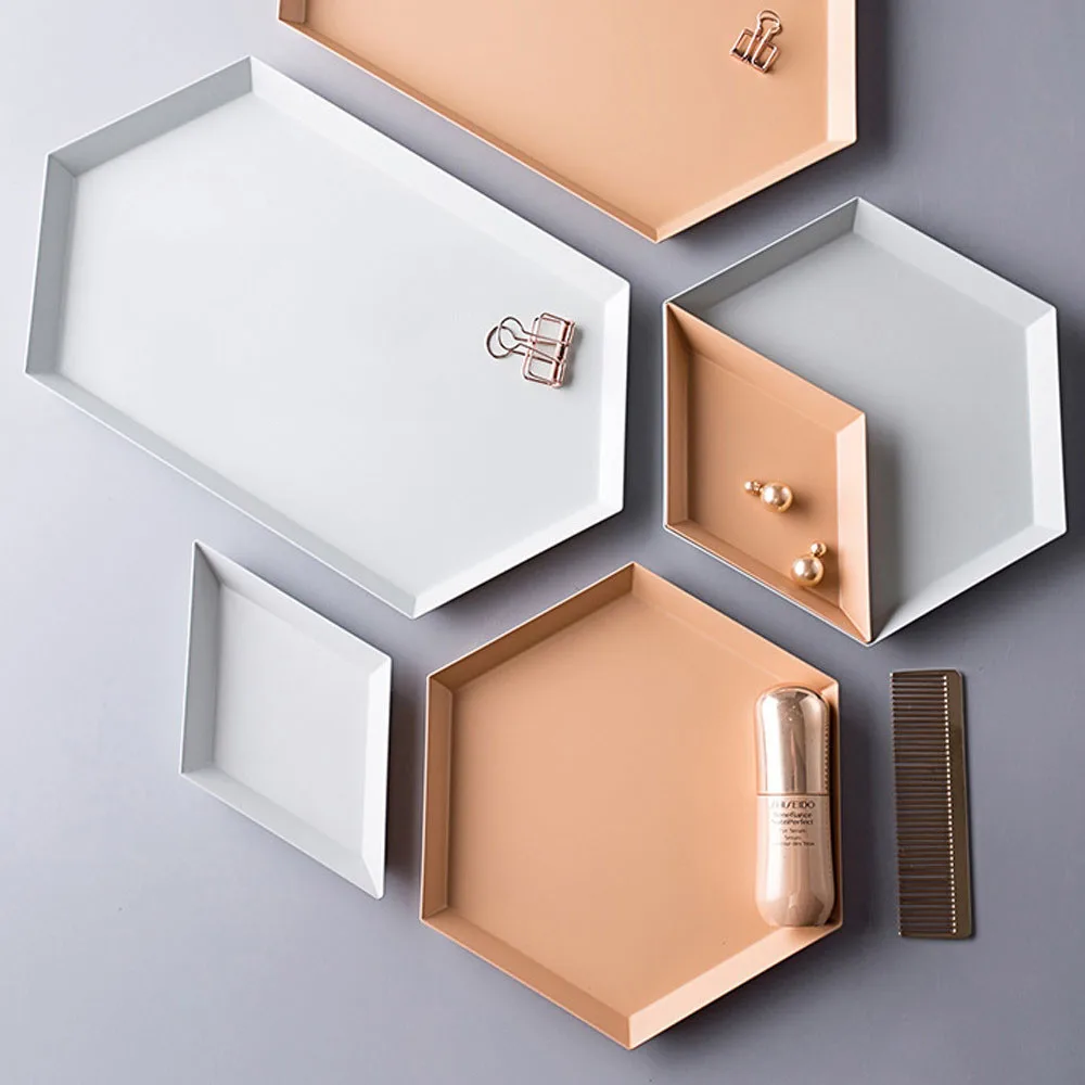 Многоугольное Ювелирное Украшение настольная комбинированная Подставка для