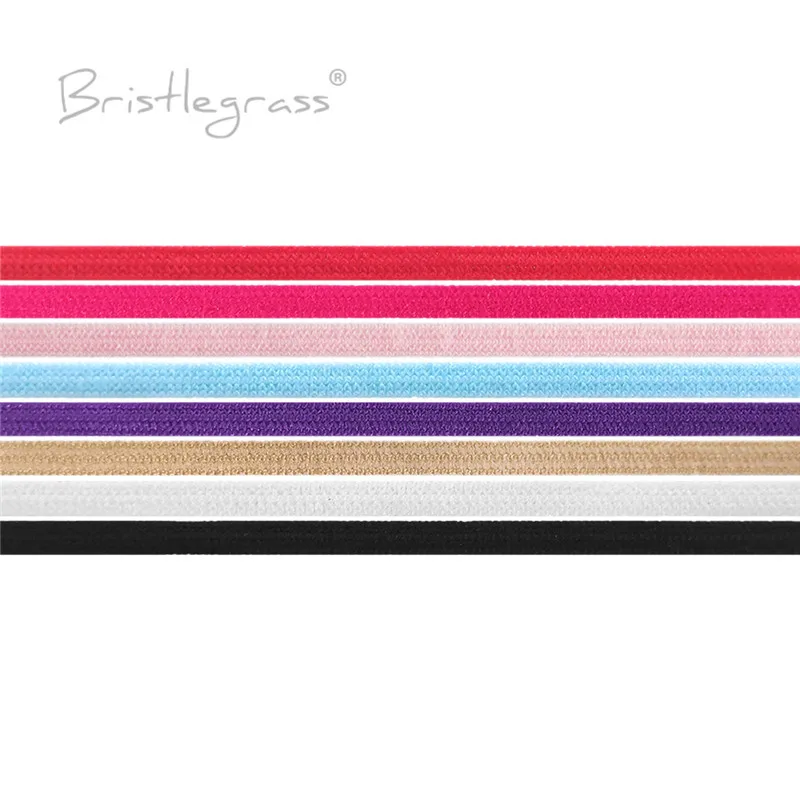 BRISTLEGRASS 100 Двор рулон 1/8 &quot3 мм нейлон Трикотажные Узкие Эластичные повязка из