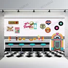 Виниловый фон для фотосъемки с изображением ресторана, ужина, дня рождения мальчиков