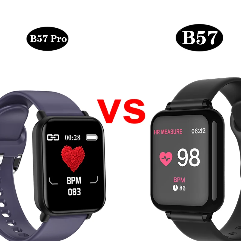 

B57 Smart Watch Waterproof Heart Rate Blood Pressure Men Sport Smartwatch R16 Pro Women Wearable Wristbands Clock PK i5 P22 Y68