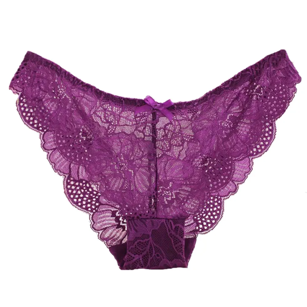 

top selling 2020 Women Lace Panties Underwear Transparent Comfort Breathable Plus size S/XL Support Wholesale and Dropshipping