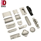 Скрытые дверные ручки Tatami, цинковый сплав, утопленная крышка, ручка для напольного шкафа, серебристый, черный, оборудование для обработки мебели