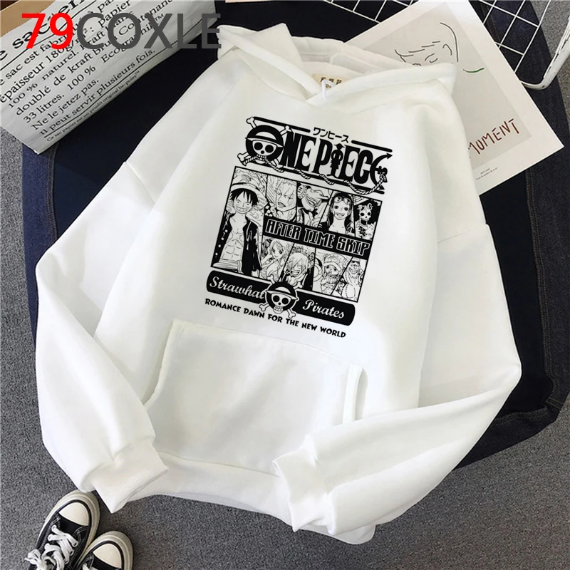 

One Piece hoodies women streetwear Ulzzang women hoody hoddies printed