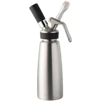 500ml cream gun aluminum cream foamer stainless steel cream inlaid vase nitrogen siphon bottle