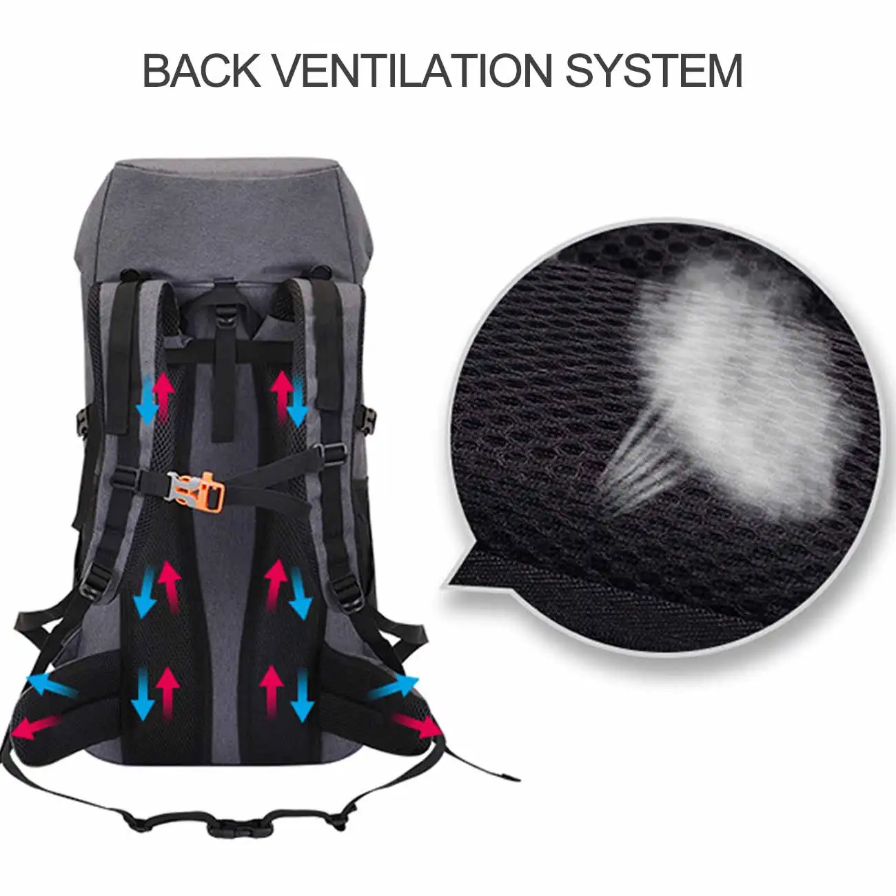 

Quality Nylon Waterproof Travel Backpacks Men Climbing Travel Bags Hiking Backpack Outdoor Sport School Bag Men Backpack Women