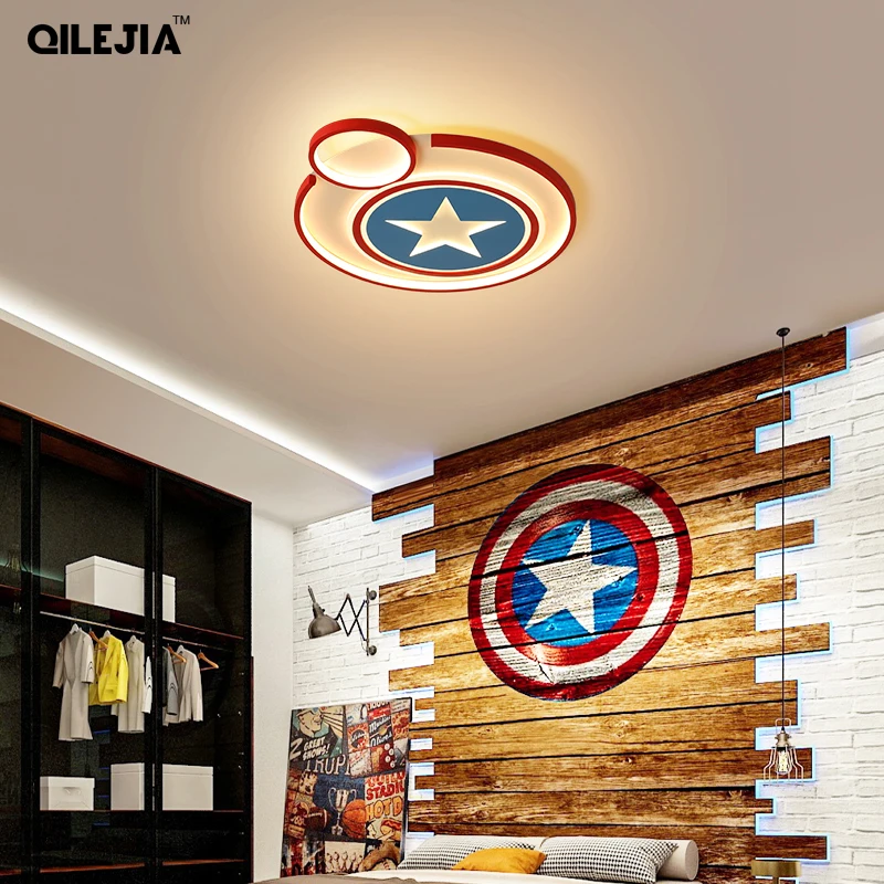 Потолочный светильник светодиодный для спальни в скандинавском стиле с