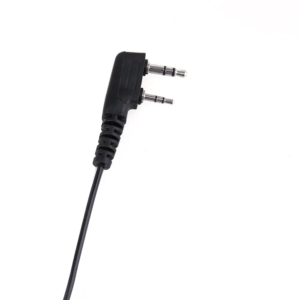 2-контактный спортивный наушник-вкладыш с микрофоном PTT для радиостанций BAOFENG Retevis