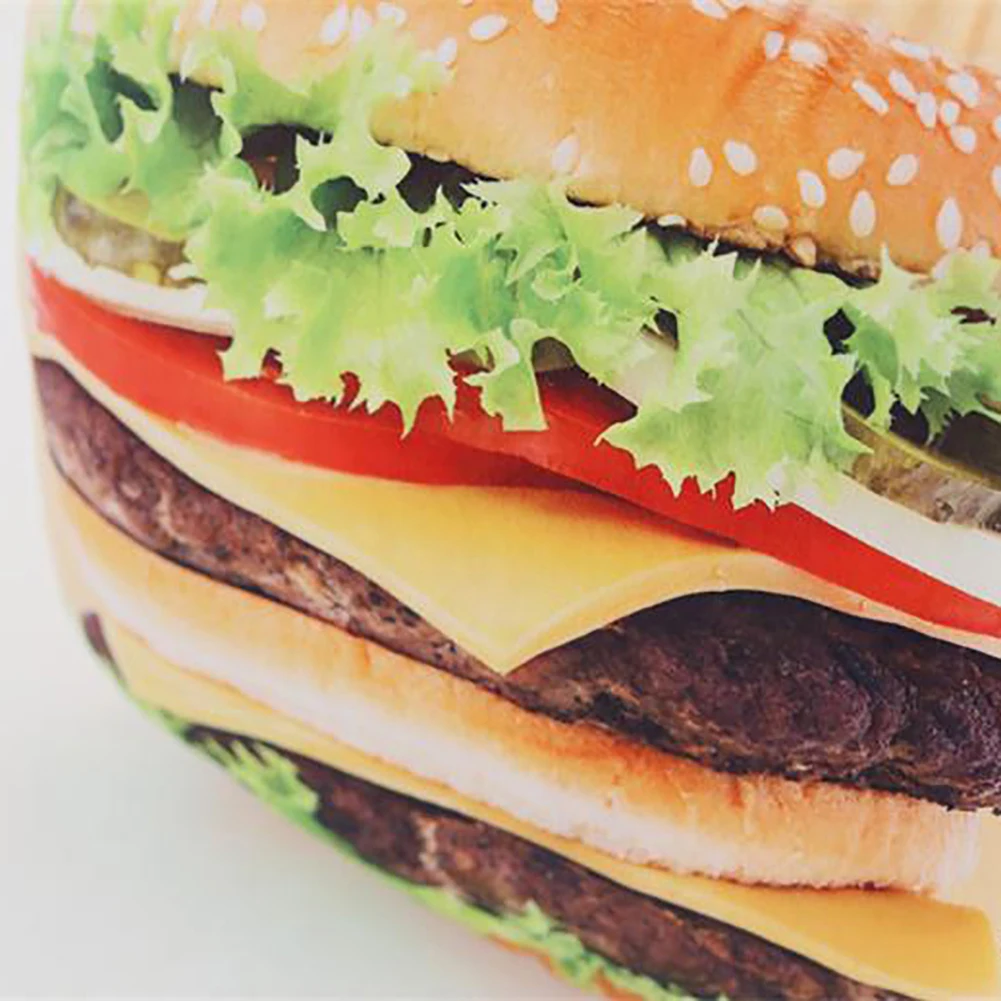 3d симуляция печенье пицца хлеб еда мягкая подушка для сна детские смешные