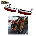 Для Harley Touring Road King FLHR 2014-2018 CVO Limited FLHTKSE 2014 седельная сумка багажный задний тормоз Поворотный Светильник