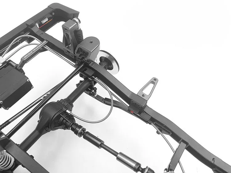 Металлический держатель дифференциального провода для 1/6 Capo Samurai Sixer1 запчасти