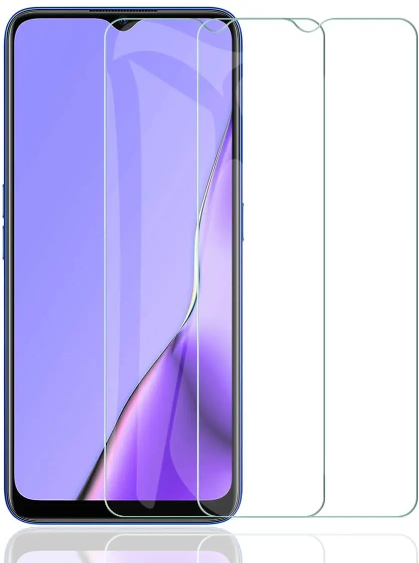 

Закаленное стекло для OPPO A5 2020, 9H 2.5D защитная пленка, взрывозащищенный прозрачный ЖК-экран, защитный чехол для телефона