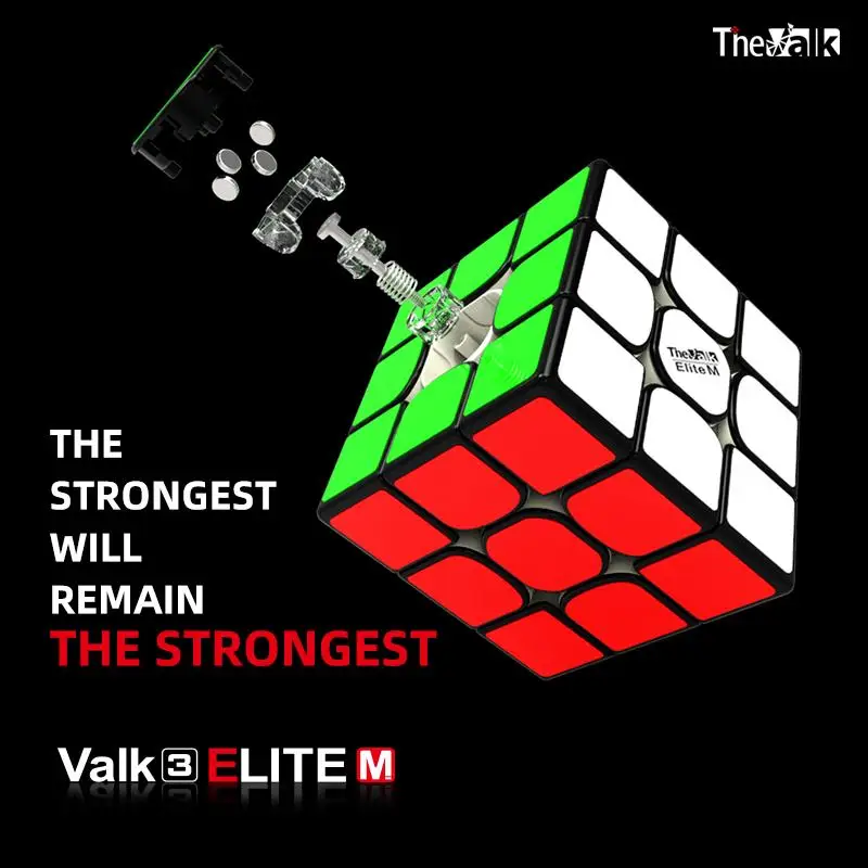 QiYi The Valk 3 EliteM 3x3 cube скоростной Магнитный куб Mofangge qiyi Valk3 Элитные соревновательные