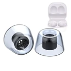Латексные насадки для наушников Samsung Galaxy Buds2, наушники-вкладыши + плюс для Sennheiser Impulse 2,0, противоскользящие насадки TWS, избегают падения