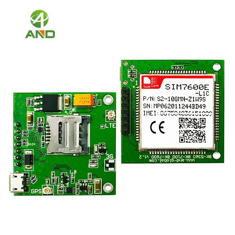 Низкая стоимость CAT1 SIM7600E L1C секционное 4 аппарат не привязан к оператору сотовой