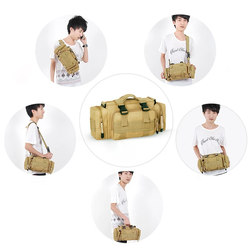 High Quality Outdoor Military Tactical Backpack Waist Bag Camping Hiking Mochilas Molle | Спорт и развлечения