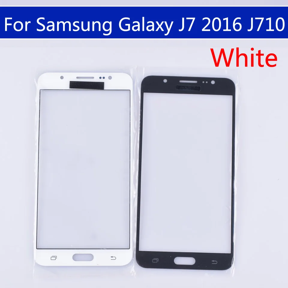 J710 для Samsung Galaxy J7 2016 J710F J710FN J710M J710MN J710H сенсорный экран внешнее стекло ЖК-дисплей
