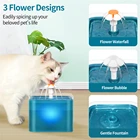 Автоматический кошачий фонтан для воды, миска для питья собак с диспенсером для воды, питательный светильник с фильтром для свежей чистой воды