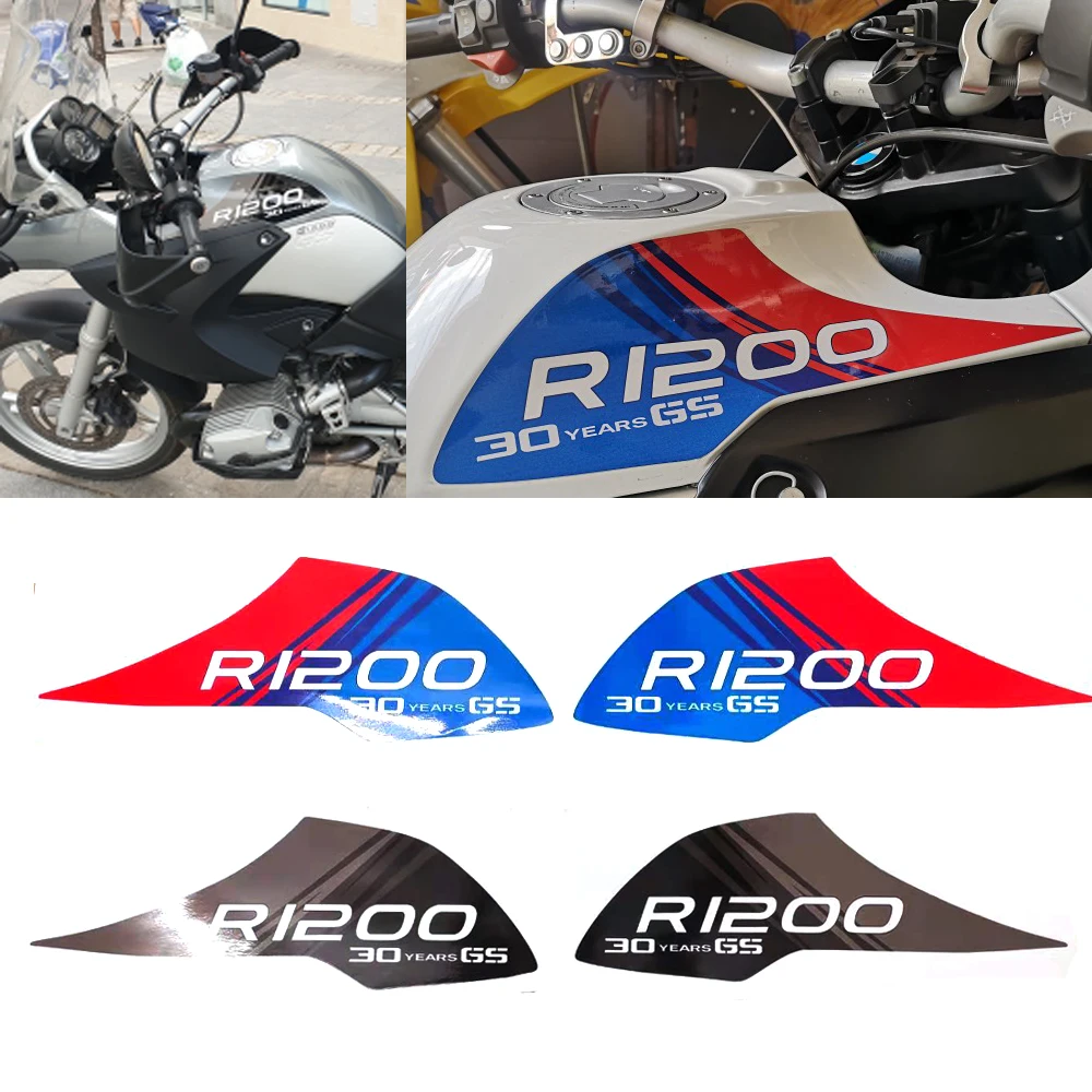 Наклейка на боковой бак мотоцикла для BMW R1200GS 2004 2007 и Adventure 2008 2012 30 лет GS|Наклейки