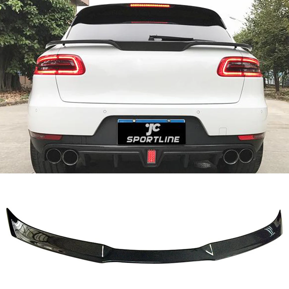 Задний Средний спойлер для багажника крыльев Porsche Macan 2014 2015 2016 2017 задний из