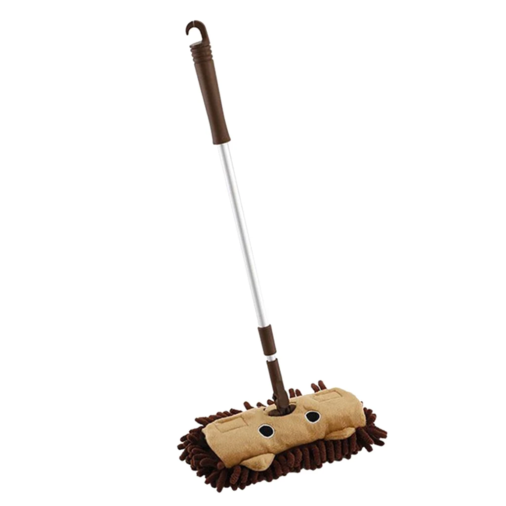 Плоская Швабра для пыли из микрофибры детей детская игрушка ролевых игр съемная