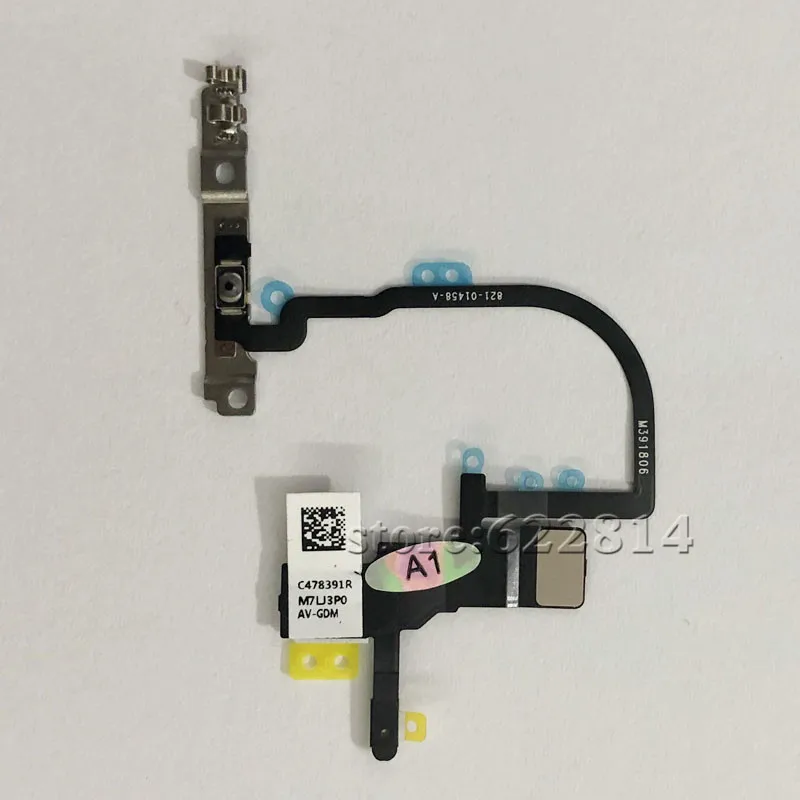 

Оригинальное качество для iPhone xs max power гибкий переключатель управления запуском xs гибкий