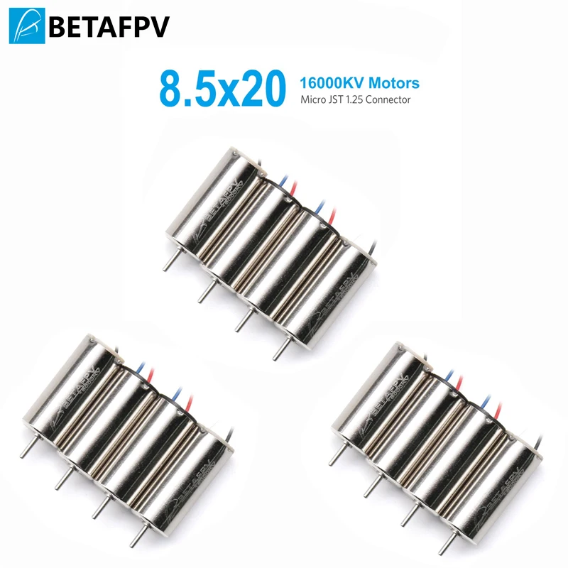 

Двигатель BETAFPV 85*20 мм 16000KV, матовые моторы CW CCW с JST 1,25 разъемом для микрообода Beta85