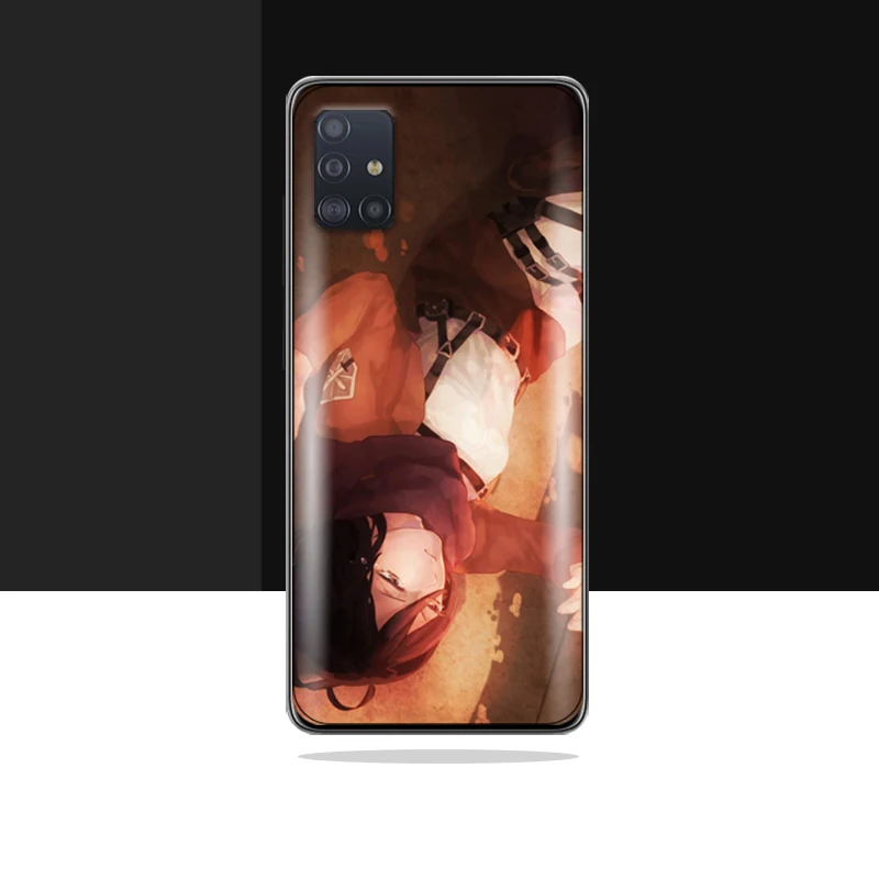 

Attack On Titan Manga Anime Phone Case For Samsung Galaxy A72 A71 A51 A70 A60 A50 A40 A30S A30 A20E A20 A10 4G 5G Soft Coque