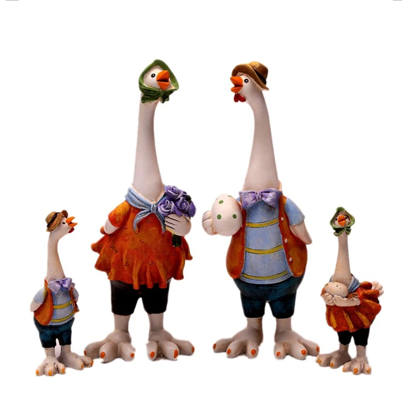 С принтом в виде рисунка от руки смола цыпленок предметы прикладного искусства