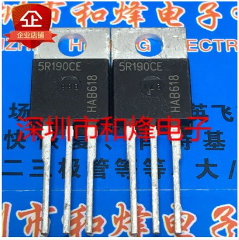 

Free Shipping 30pcs 5R190CE IPP50R190CE TO-220 550V 24.8A