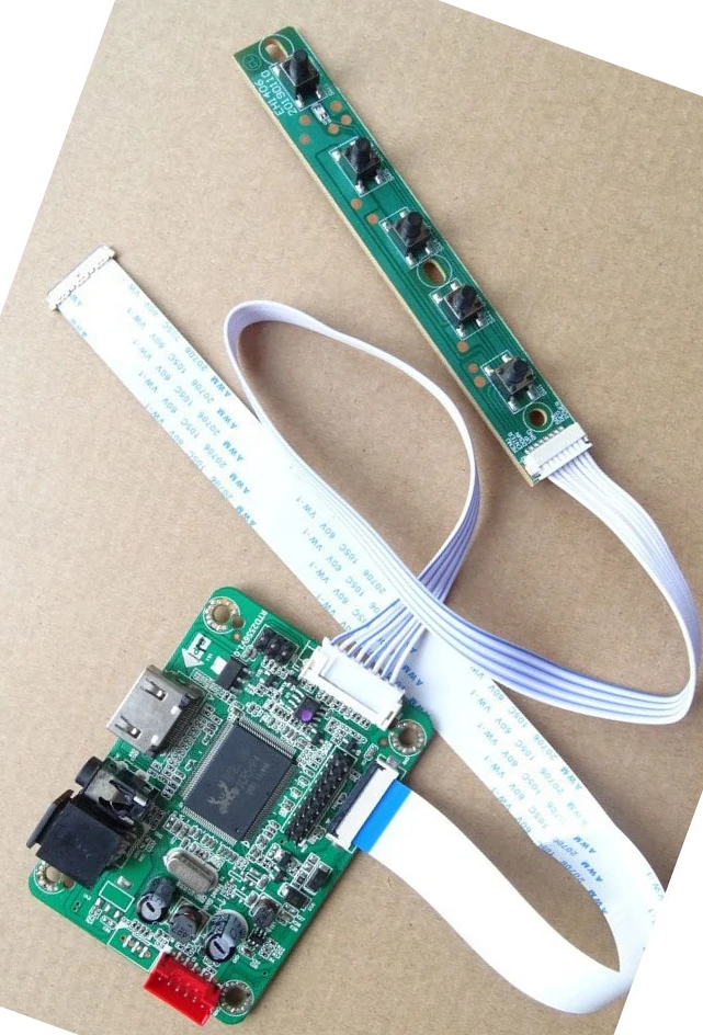 ЖК-дисплей, совместимому с HDMI светодиодный ПИД мини контроллер драйвер платы комплект для NT140WHM-N31/NT140WHM-N34 1366X768 панель дисплея