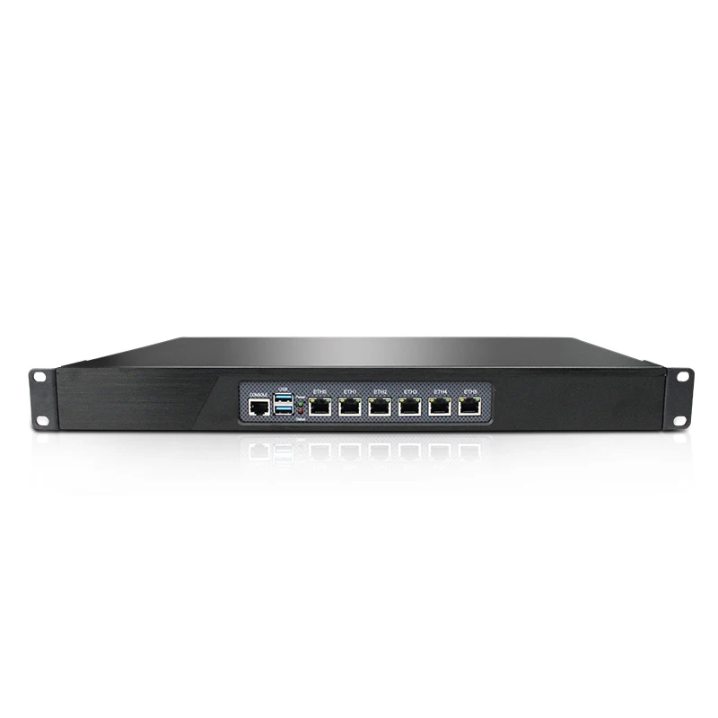 Pfsense I7-8550U 1U промышленный компьютер система windows и Linux Aikuai Weimeng управление