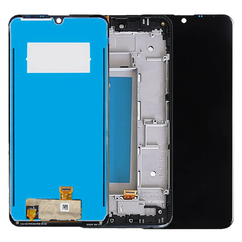 For LG K50 Q60 K12 Max LCD Display Touch Panel Screen Digitizer Assembly Replacement With Frame | Mobile Phone Screens