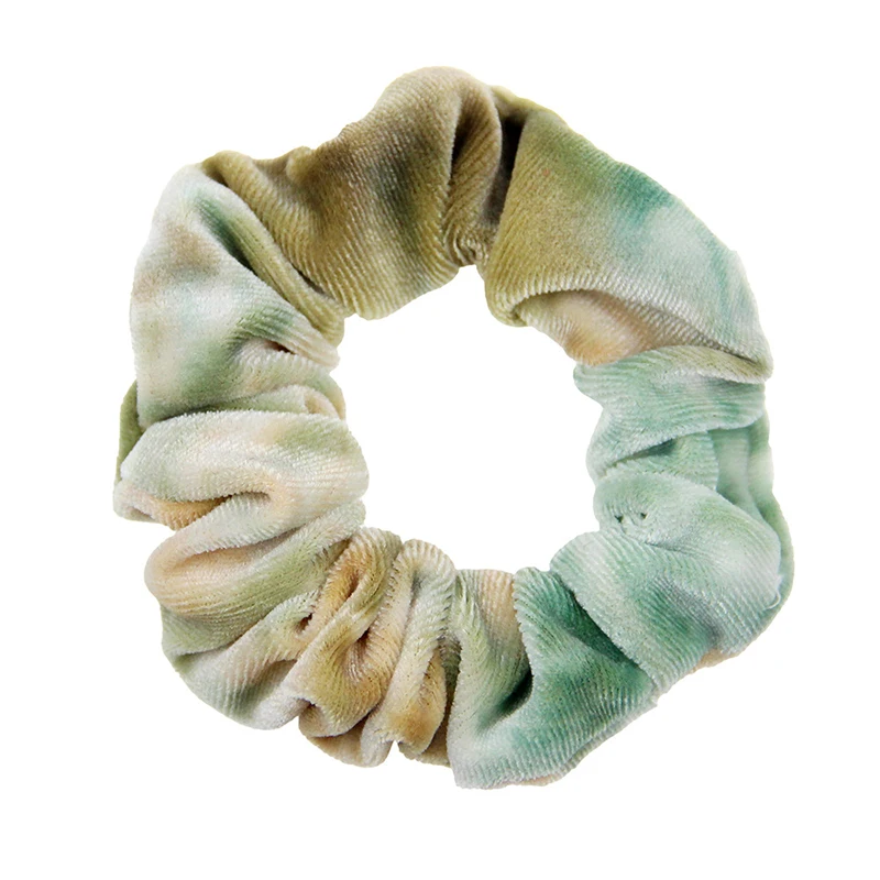 New-light green Новинка, радужные мягкие бархатные резинки для волос, резинка для волос, резинка для волос, эластичные резинки для волос, резинки для волос для женщин и девушек, аксессуары для волос - Цвет: New-light green