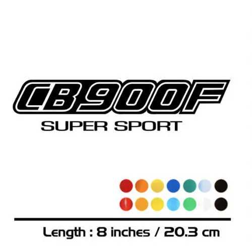 

Наклейка на бензобак для мотоцикла HONDA CB900F, 2 шт.