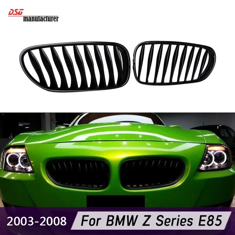 Z4 e85 e86 abs грили переднего бампера для bmw 2003 до 2008 roadster и coupe Кабриолет ночечная