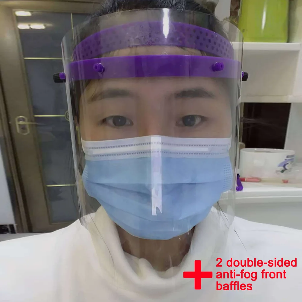 Пыленепроницаемая маска с защитой от брызг прозрачная защитная креплением на