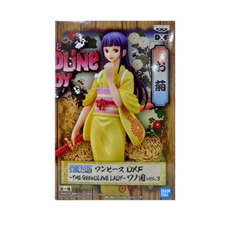 

17CM Original Bandai Glasses Factory King Pin Hand-made One Piece DXF Hezhi Country Xiaoju Model Toy Birthday Gift